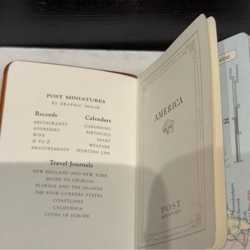 Post Miniatures By Graphic Image Pocket Size Travel New England + New York